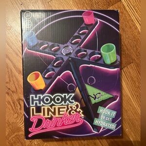 New in Box Hook Line & Drinker Game
